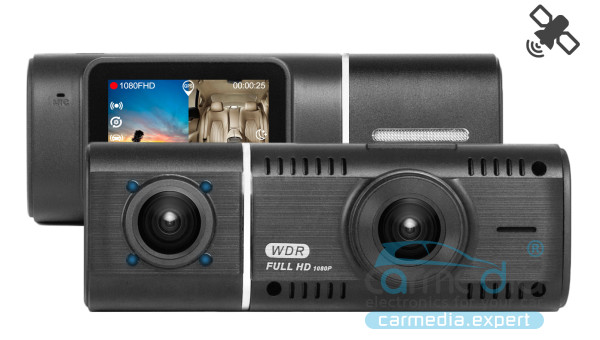 CARMEDIA X300 DUAL GPS - видеорегистратор