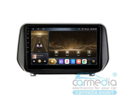  Hyundai Santa Fe (с 2018г.в. по настоящее время)  CARMEDIA OL-1703-K7 (UIS7862 8x1,8 Ghz, 6Gb Ram, 128Gb ROM, DSP, 4G, AHD) Штатное головное мультимедийное устройство на OS Android 10