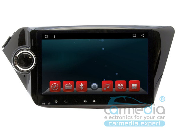 Kia RIO 2011+ (QB) CARMEDIA KR-9019-T8 Штатное головное мультимедийное устройство на OC Android 9.0