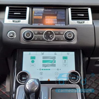 LAND ROVER RANGE ROVER SPORT (с 2009г.в. по 2012г.в.)​ Экран управления климат-контролем CARMEDIA ZF-2012 для автомобилей