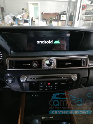  Lexus GS (с 2012г.в. по 2016г.в.) CARMEDIA MRW-3810-11 (Android 11.0, HELIO P60 8x1,6, 8Gb Ram, 64Gb ROM, 4G встроен, CARPLAY) Штатное головное мультимедийное устройство на OS Android 11