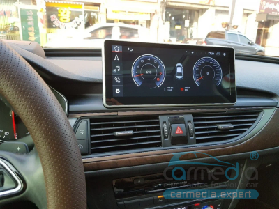  Audi A6 (с 2011г.в. по 2015г.в.) 3G MMI, для машин с MMI CARMEDIA HL-1019-1 (Android 11.0, P60 8x2,6 Ghz, 8Gb Ram, 128Gb ROM, IPS LCD) Штатное головное мультимедийное устройство на OS Android 10