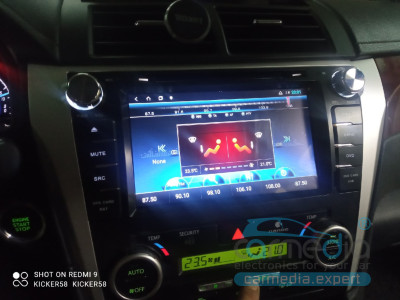 Toyota Camry 2011-2014 (V50) поддержка заводской камеры и JBL CARMEDIA KR-8010-S9-DSP-4G Android 9.0 Штатное головное мультимедийное устройство