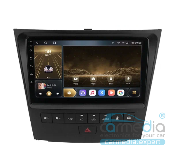 Lexus GS450h (с 2004г.в. по 2011г.в.) с сервисным меню CARMEDIA OL-9564-S10-4G-DSP-10 Android 10 Штатное головное мультимедийное устройство