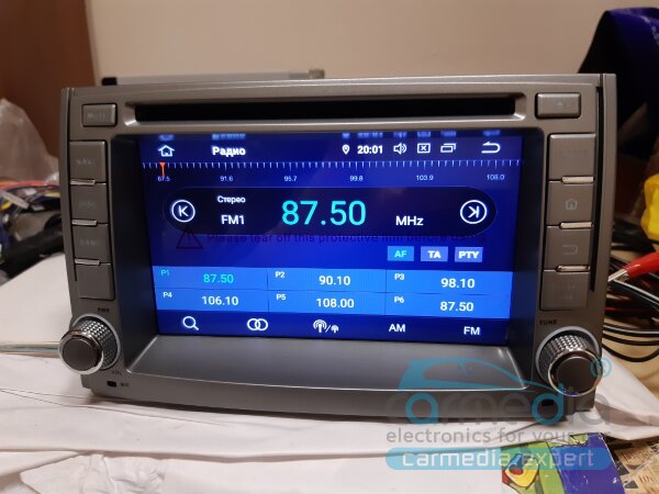 Hyundai H1 / Grand Starex 2007-2015 CARMEDIA KD-6224-P6-9 DSP Android 9.0 Штатное головное мультимедийное устройство