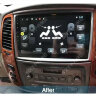 Lexus LX470 (с 2003г.в. по 2007г.в.), Toyota Land Cruiser 100 (с 2002г.в. по 2008г.в.) комплектации с заводским монитором CARMEDIA SF-1698-2-S10-4G-DSP-10 DSP Android 10 Штатное головное мультимедийное устройство
