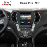 Hyundai Santa Fe 2012+ (DM), Grand Santa Fe 2014+ CARMEDIA ZF-1157 Tesla-Style Штатное головное мультимедийное устройство